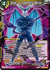 Spike, a Challenging Warrior (BT22-104) [Critical Blow Pre-Release Cards]