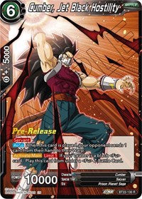 Cumber, Jet Black Hostility (BT22-130) [Critical Blow Pre-Release Cards]