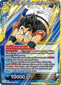 Veku, Comeback From Defeat (BT22-136) [Critical Blow Pre-Release Cards]