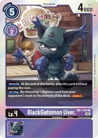 BlackGatomon Uver. (RB1-028 R) [Resurgence Booster]