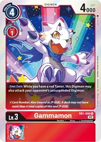 Gammamon - RB1-006 (RB1-006 R) [Resurgence Booster]