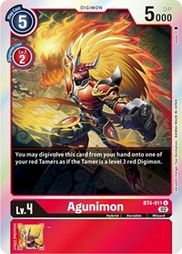 Agunimon (Resurgence Booster Reprint) (BT4-011 U) [Resurgence Booster]