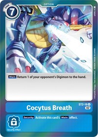 Cocytus Breath (Resurgence Booster Reprint) (ST2-16 U) [Resurgence Booster]