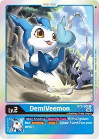 DemiVeemon (Resurgence Booster Reprint) (BT3-002 U) [Resurgence Booster]