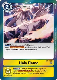 Holy Flame (Resurgence Booster Reprint) (ST3-015 C) [Resurgence Booster]
