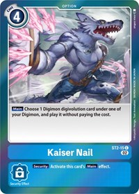 Kaiser Nail (Resurgence Booster Reprint) (ST2-15 C) [Resurgence Booster]