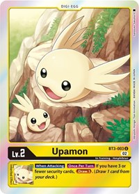 Upamon - BT3-003 (Resurgence Booster Reprint) (BT3-003 U) [Resurgence Booster]