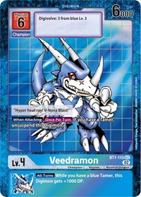 Veedramon - BT1-115 (Resurgence Booster Reprint) (BT1-115 SEC) [Resurgence Booster]