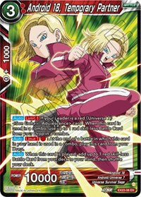 Android 18, Temporary Partner (EX23-06) [Expansion Deck Box Set 23: Premium Anniversary Box 2023]