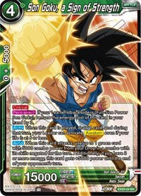 Son Goku, a Sign of Strength (EX23-24) [Expansion Deck Box Set 23: Premium Anniversary Box 2023]