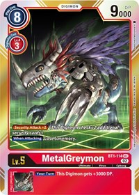 MetalGreymon (Resurgence Booster Reprint) (BT1-114 SEC) [Resurgence Booster]