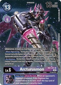 Arcturusmon (Textured Alternate Art) (RB1-031 SR) [Resurgence Booster]