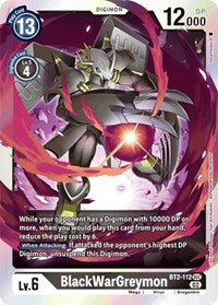 BlackWarGreymon (Resurgence Booster Reprint) (BT2-112 SEC) [Resurgence Booster]