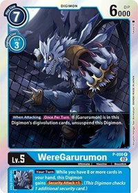 WereGarurumon - P-008 (Resurgence Booster Reprint) (P-008 P) [Resurgence Booster]
