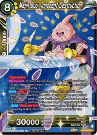 Majin Buu, Innocent Destruction (Championship Selection Pack 2023 Vol.3) (Gold-Stamped Shatterfoil) (P-544) [Tournament Promotion Cards]