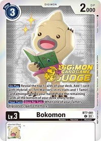 Bokomon - BT7-081 (Judge Pack 4) (BT7-081 C) [Next Adventure]