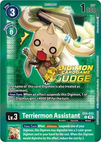 Terriermon Assistant - EX4-033 (Judge Pack 4) (EX4-033 R) [Alternative Being Booster]