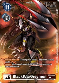 BlackWarGreymon (Tamer Party Pack -The Beginning-) (BT5-069 R) [Battle of Omni]