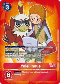 Yolei Inoue (Tamer Party Pack -The Beginning-) (BT8-085 R) [New Awakening]