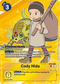 Cody Hida (Tamer Party Pack -The Beginning-) (BT8-089 R) [New Awakening]