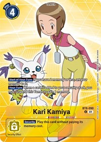 Kari Kamiya (Tamer Party Pack -The Beginning-) (BT8-090 U) [New Awakening]