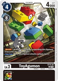 ToyAgumon (ST15-05 C) [Starter Deck 15: Dragon of Courage]