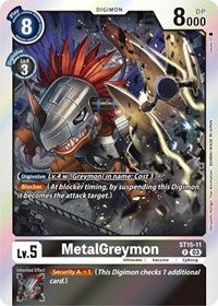 MetalGreymon (ST15-11 R) [Starter Deck 15: Dragon of Courage]