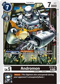 Andromon (ST15-10 U) [Starter Deck 15: Dragon of Courage]