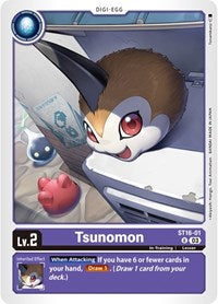 Tsunomon (ST16-01 U) [Starter Deck 16: Wolf of Friendship]