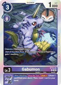 Gabumon (ST16-03 R) [Starter Deck 16: Wolf of Friendship]