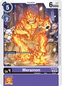 Meramon (ST16-07 C) [Starter Deck 16: Wolf of Friendship]