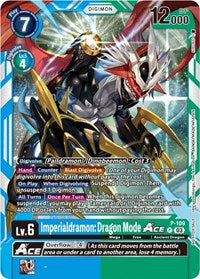 Imperialdramon: Dragon Mode ACE - P-109 (NYCC 2023 Demo Deck) (P-109 P) [Digimon Demo Deck Exclusive Cards]