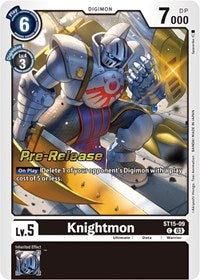 Knightmon (ST15-09 C) [Starter Deck 15: Dragon of Courage Pre-Release Cards]