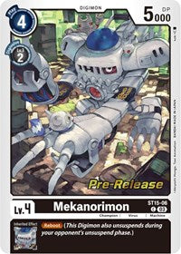 Mekanorimon (ST15-06 C) [Starter Deck 15: Dragon of Courage Pre-Release Cards]