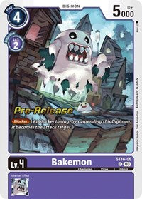 Bakemon (ST16-06 C) [Starter Deck 16: Wolf of Friendship Pre-Release Cards]