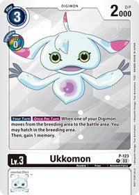 Ukkomon - P-123 (NYCC 2023 Demo Deck) (P-123 P) [Digimon Demo Deck Exclusive Cards]