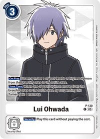 Lui Ohwada - P-130 (NYCC 2023 Demo Deck) (P-130 P) [Digimon Demo Deck Exclusive Cards]