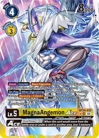 MagnaAngemon ACE (English Exclusive Alternate Art) (BT14-037 SR) [Blast Ace]
