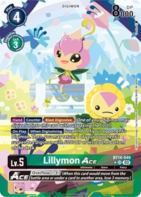 Lillymon ACE (English Exclusive Alternate Art) (BT14-049 SR) [Blast Ace]