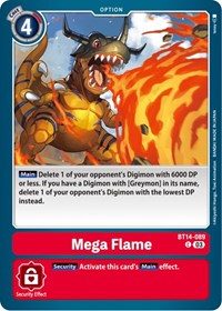 Mega Flame (BT14-089 C) [Blast Ace]