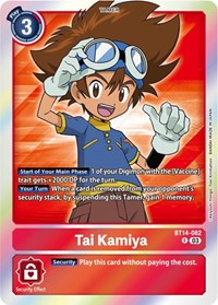 Tai Kamiya (BT14-082 R) [Blast Ace]
