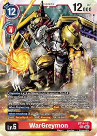 WarGreymon (BT14-101 SEC) [Blast Ace]