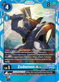 Zudomon ACE (BT14-026 SR) [Blast Ace]