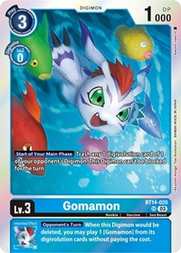 Gomamon (BT14-020 SR) [Blast Ace]