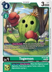 Togemon (BT14-046 U) [Blast Ace]
