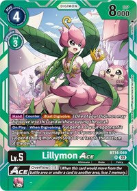 Lillymon ACE (BT14-049 SR) [Blast Ace]