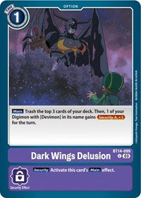 Dark Wings Delusion (BT14-099 U) [Blast Ace]