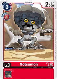 Gotsumon (BT14-009 C) [Blast Ace]