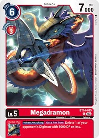 Megadramon (BT14-015 C) [Blast Ace]