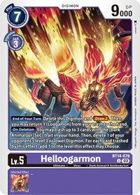 Helloogarmon (BT14-078 U) [Blast Ace]